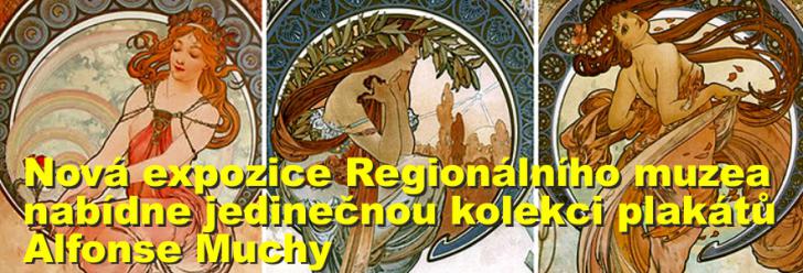 Nová expozice Regionálního muzea v Chrudimi nabídne co nevidět jedinečnou kolekci plakátů Alfonse Muchy