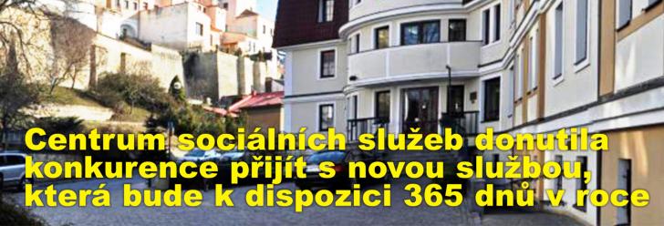Centrum sociálních služeb donutila konkurence přijít s novou službou, která bude k dispozici 365 dnů v roce