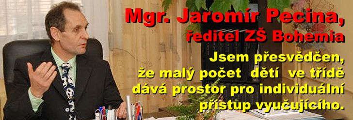 Jaromír Pecina: Vsázím na školu rodinného typu
