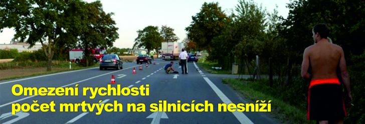 Omezení rychlosti počet mrtvých na silnicích nesníží