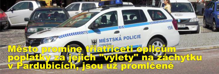 Město promine třiatřiceti opilcům poplatky za jejich "výlety" na záchytku v Pardubicích, jsou už promlčené