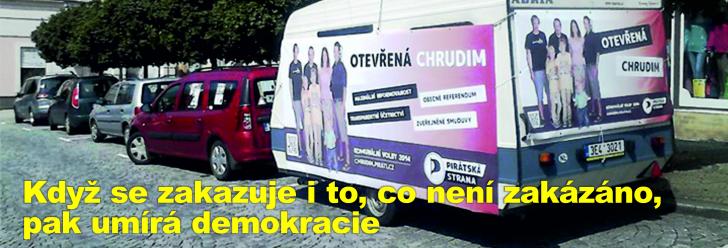 Když se zakazuje i to, co není zakázáno, pak umírá demokracie