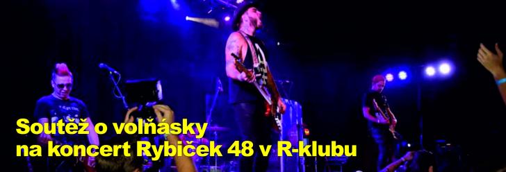 S Chrudimskými novinami na koncert Rybiček 48 v R-klubu
