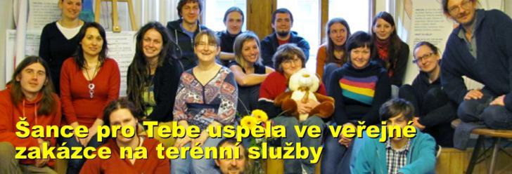Šance pro Tebe uspěla ve veřejné zakázce na terénní služby