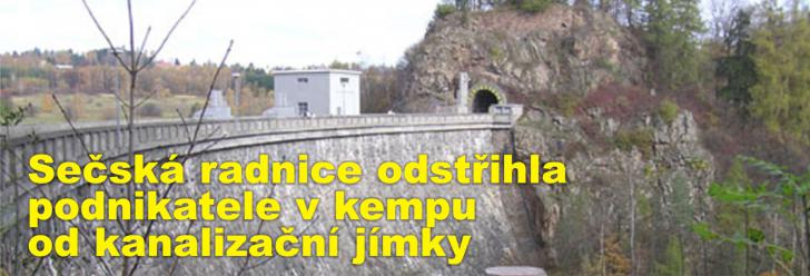 Sečská radnice odstřihla podnikatele v kempu od kanalizační jímky a ten ji kvůli tomu zažaloval u soudu