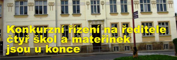 Konkurzní řízení na ředitele čtyř škol a mateřinek, jejichž zřizovatelem je Chrudim, jsou u konce