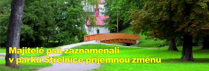 Majitelé psů zaznamenali v parku Střelnice příjemnou změnu