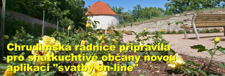 Chrudimská radnice připravila pro sňatkuchtivé občany novou aplikaci "svatby on-line"