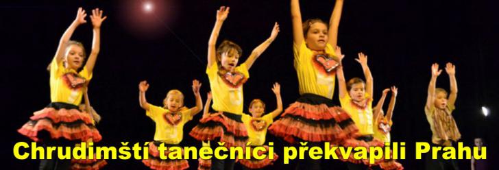 Chrudimští tanečníci překvapili Prahu