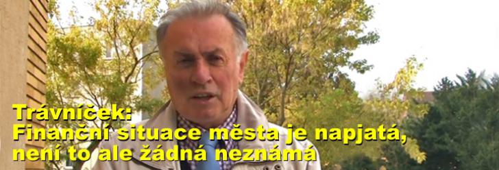 Trávníček: Finanční situace města je napjatá, není to ale žádná neznámá