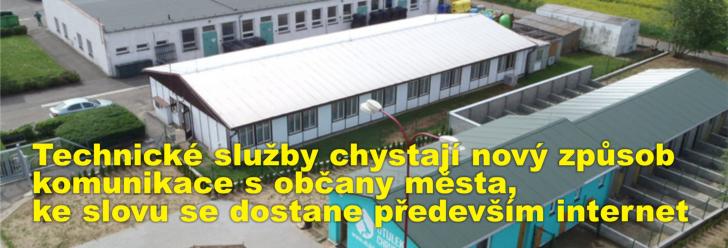 Technické služby chystají nový způsob komunikace s občany města, ke slovu se dostane především internet