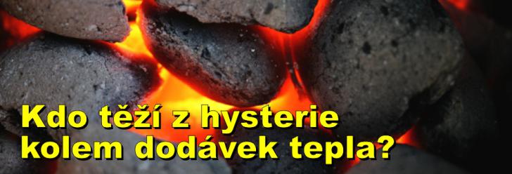 Kdo těží z hysterie kolem dodávek tepla?