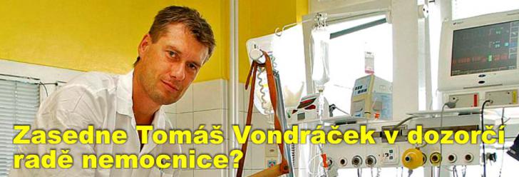 Zasedne Tomáš Vondráček v dozorčí radě chrudimské nemocnice? Bude záležet na souhlasu radních kraje
