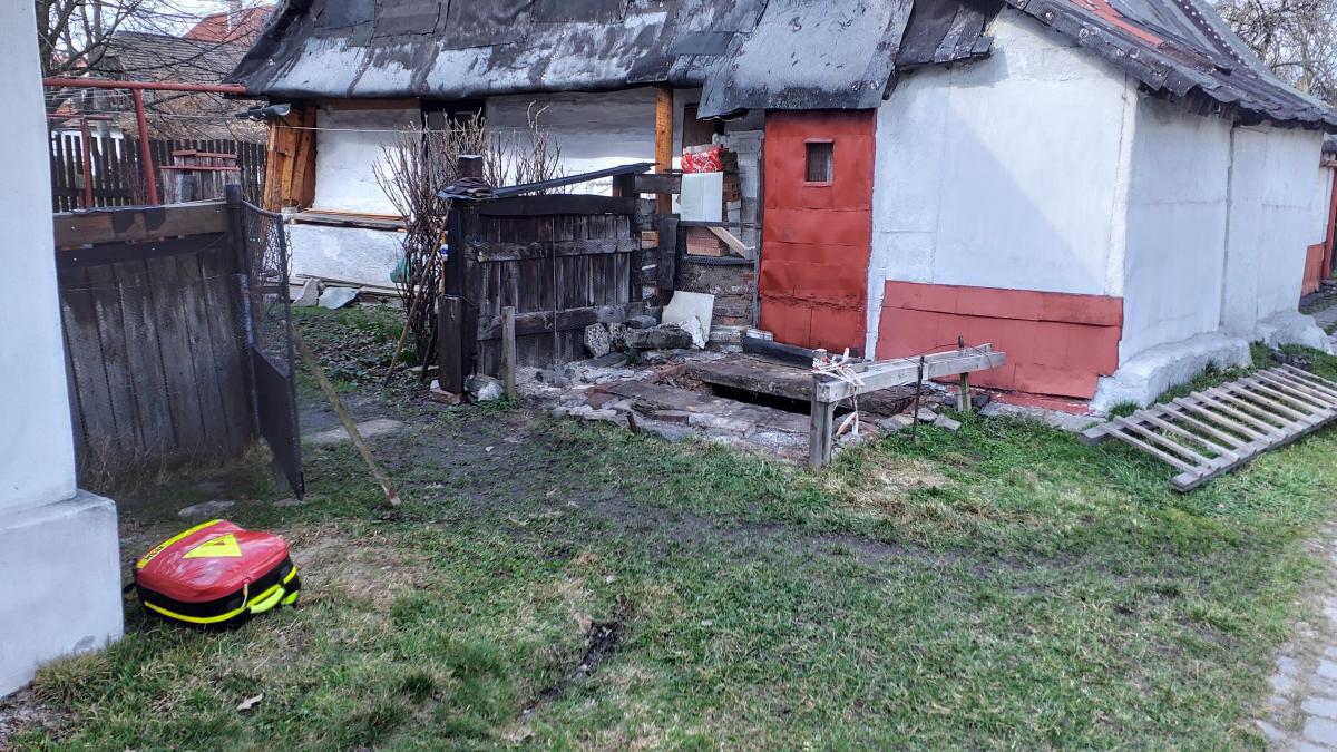 Vyvezený septik ženu zachránil před omdlením