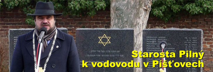 Starosta Pilný k vodovodu v Píšťovech