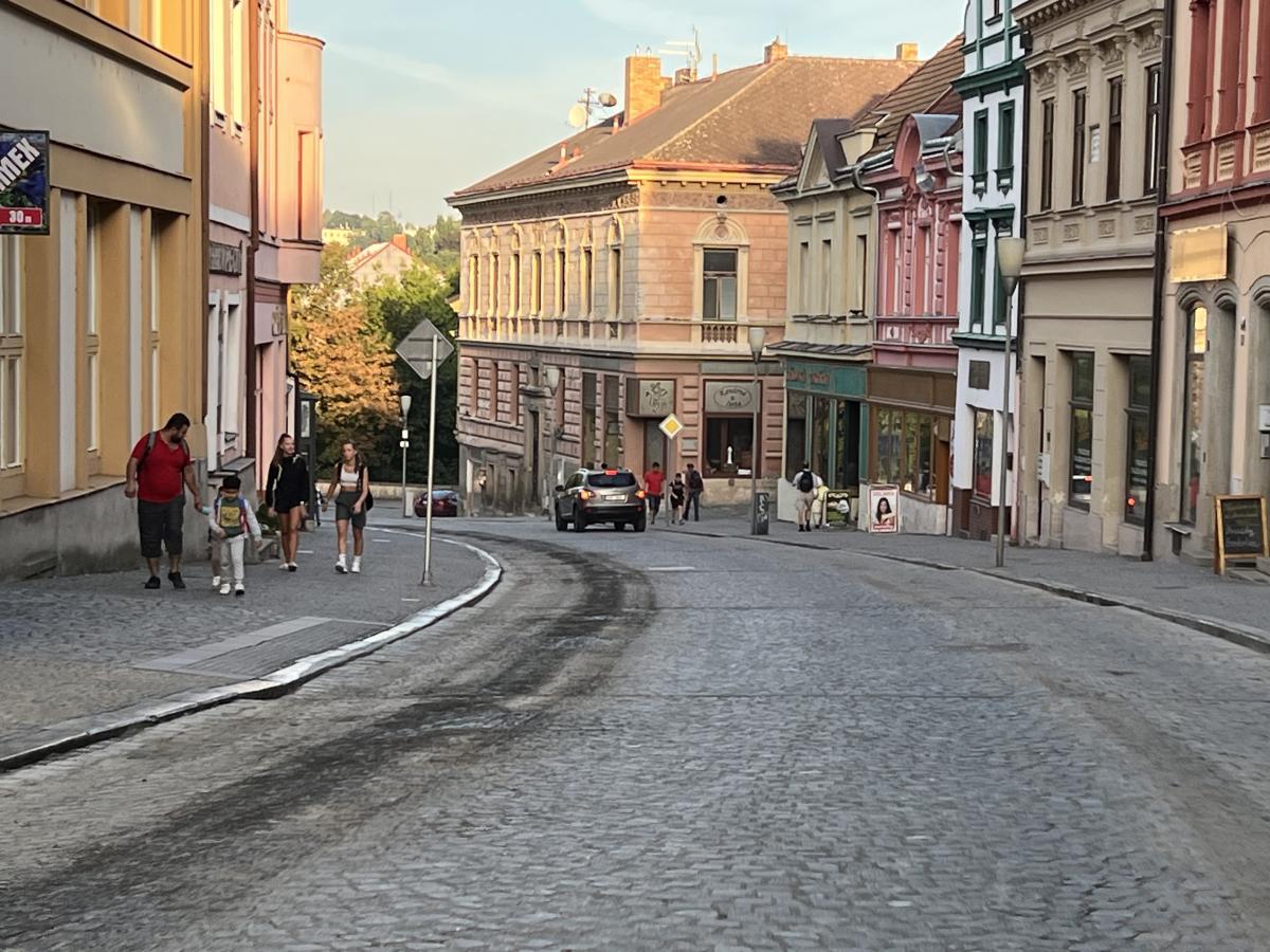 V Chrudimi to vypadalo jako před sněhovou bouří