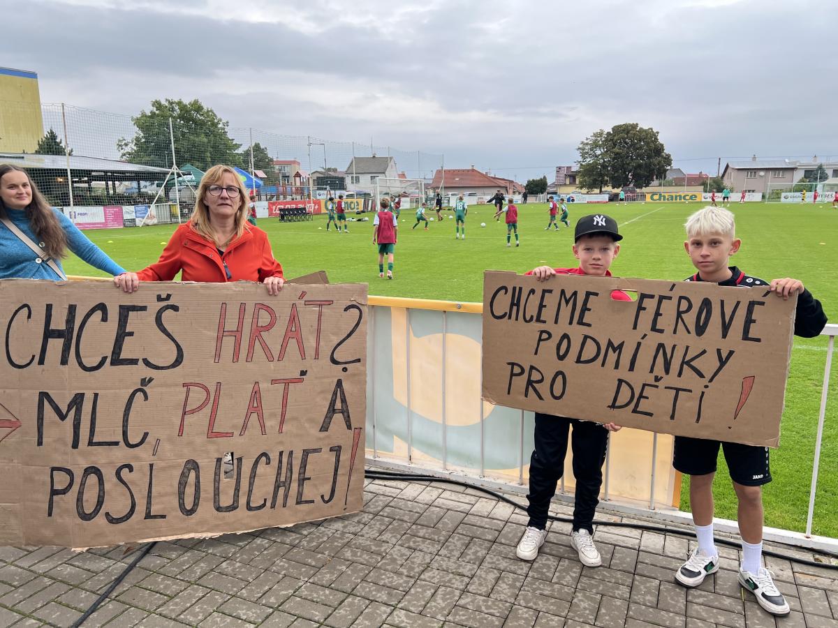 Protesty zabraly: Vedení města začalo s MFK Chrudim jednat o řešení