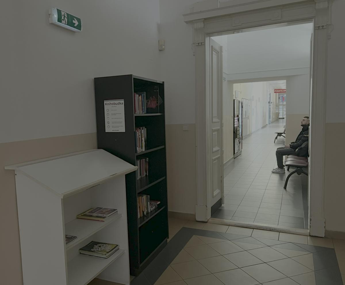 Z letargie při čekání na úřadě vás opět vytrhne naplněná knihobudka
