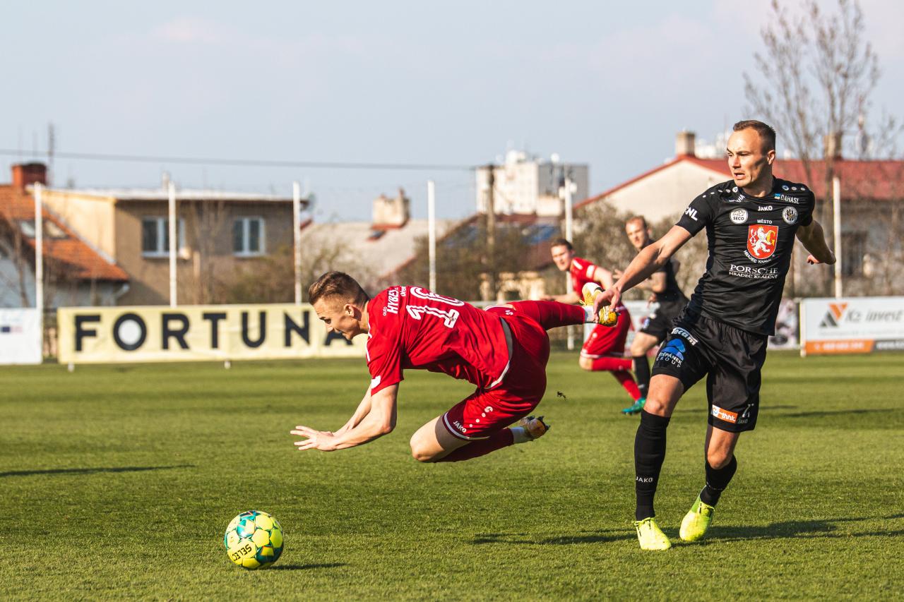 Blackout v derby. Chrudim prohrála s Hradcem po třech gólech za osm minut
