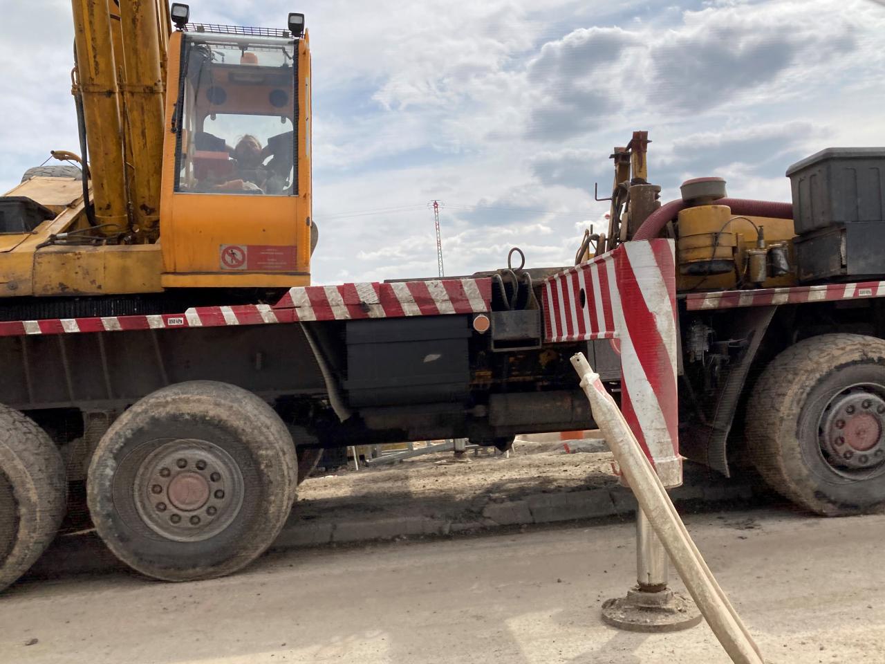 Práce na obchvatu pokračují za každého počasí