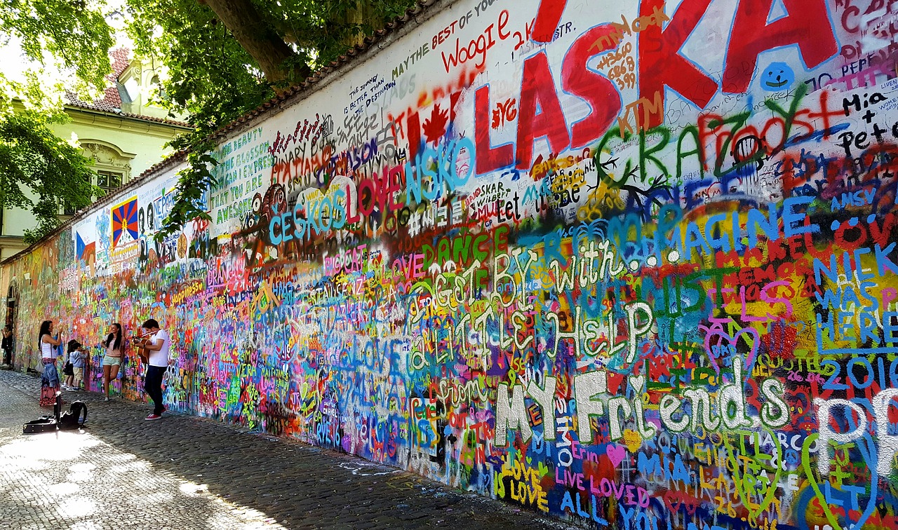 Zažijte tvorbu graffiti na živo!