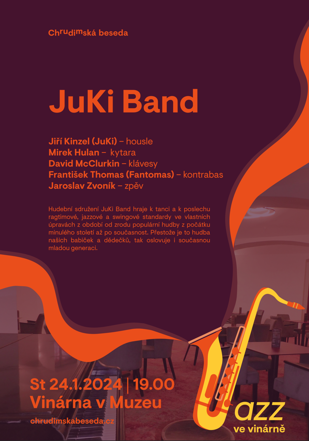 Jazz ve vinárně – JuKi Band