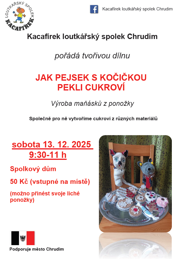 Tvořivá dílna s pejskem a kočičkou