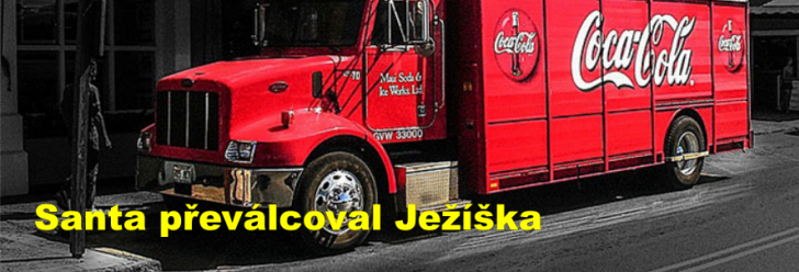 Další dopravní kolaps přivezl vánoční kamion Coca-Coly. 