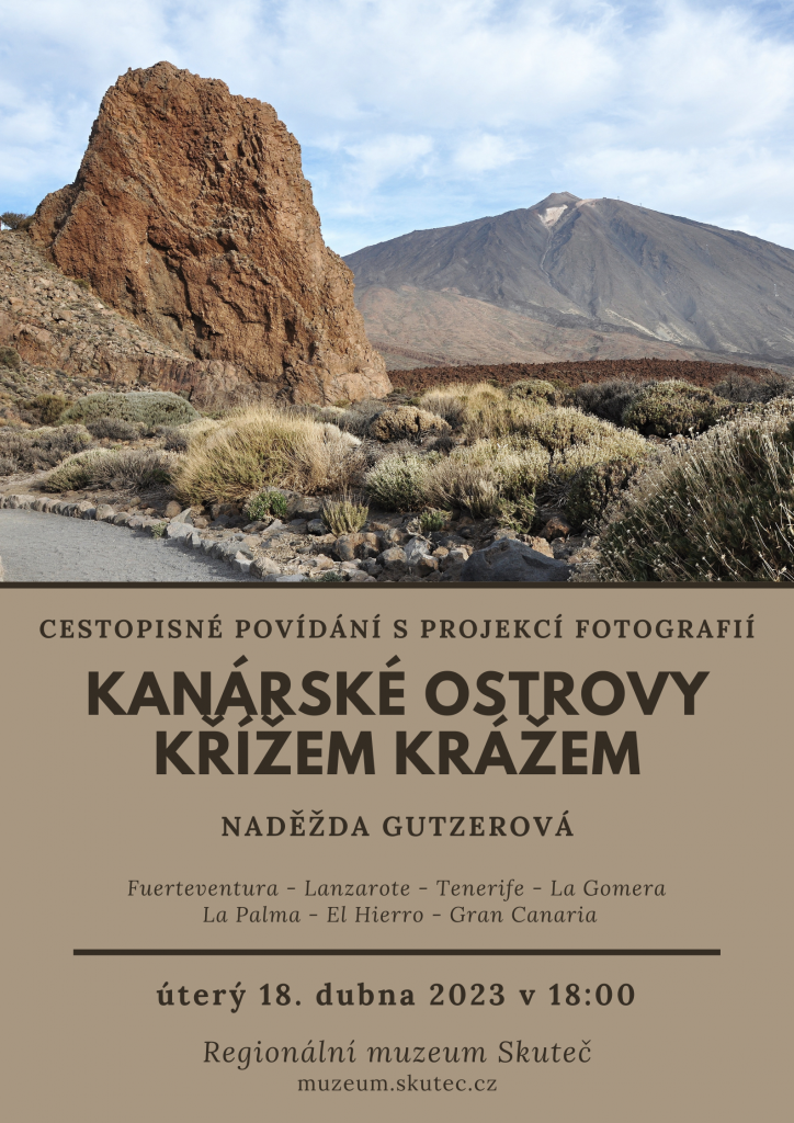 Cestopisný večer zavede na Kanárské ostrovy