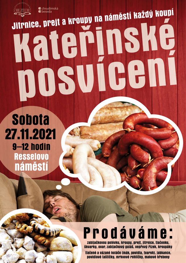 Kateřinský jarmark přinese zabíjačkové pochoutky   