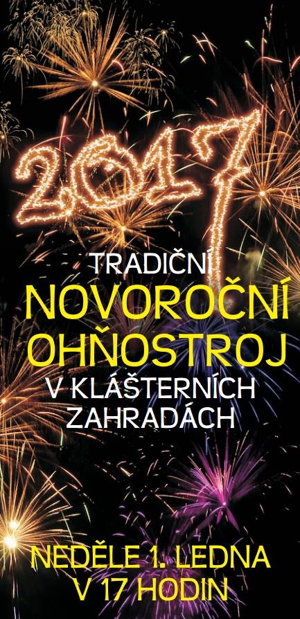 Novoroční ohňostroj přivítá osmičkový rok