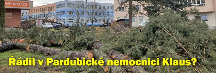 I když tam vůbec neměl být, vypadá to, že v pardubické nemocnici řádil Klaus