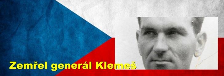 Zemřel generál Klemeš