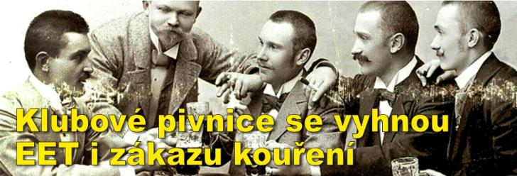 Klubové pivnice nahrazují klasické hospody. Vyhnou se EET i zákazu kouření