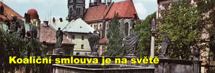 Koaliční smlouva je na světě