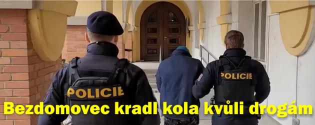 Zlodějem kol je bezdomovec, který neměl na drogy