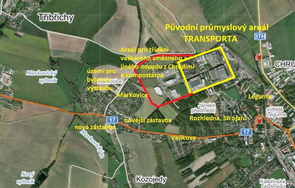 Odpůrci markovické kompostárny píší městským zastupitelům