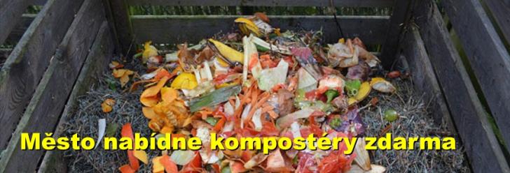 Město nabídne kompostéry zdarma
