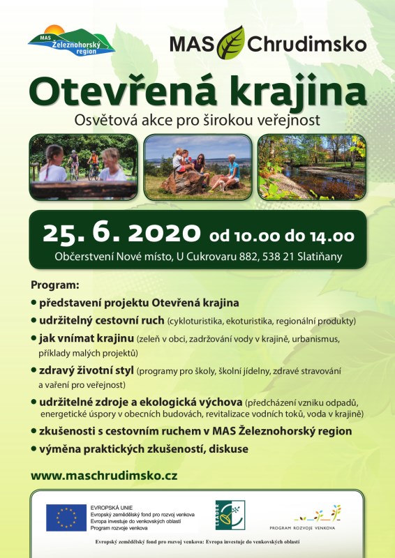 Otevřená krajina Chrudimsko a Železnohorský region
