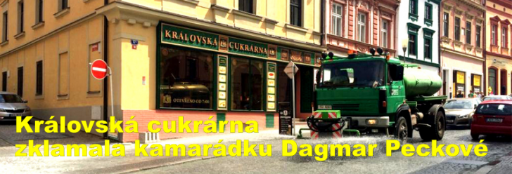 Královská cukrárna zklamala kamarádku Dagmar Peckové