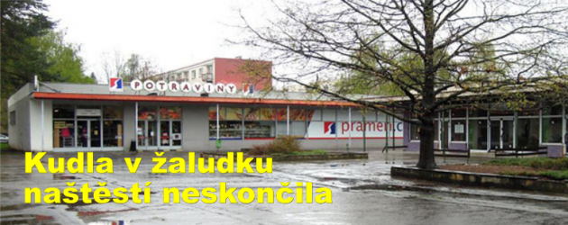 Kudla v žaludku naštěstí neskončila