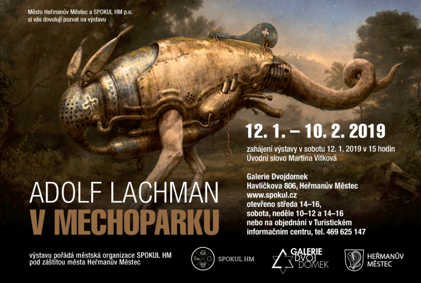 Nová výstava zavede do Mechoparku Adolfa Lachmana