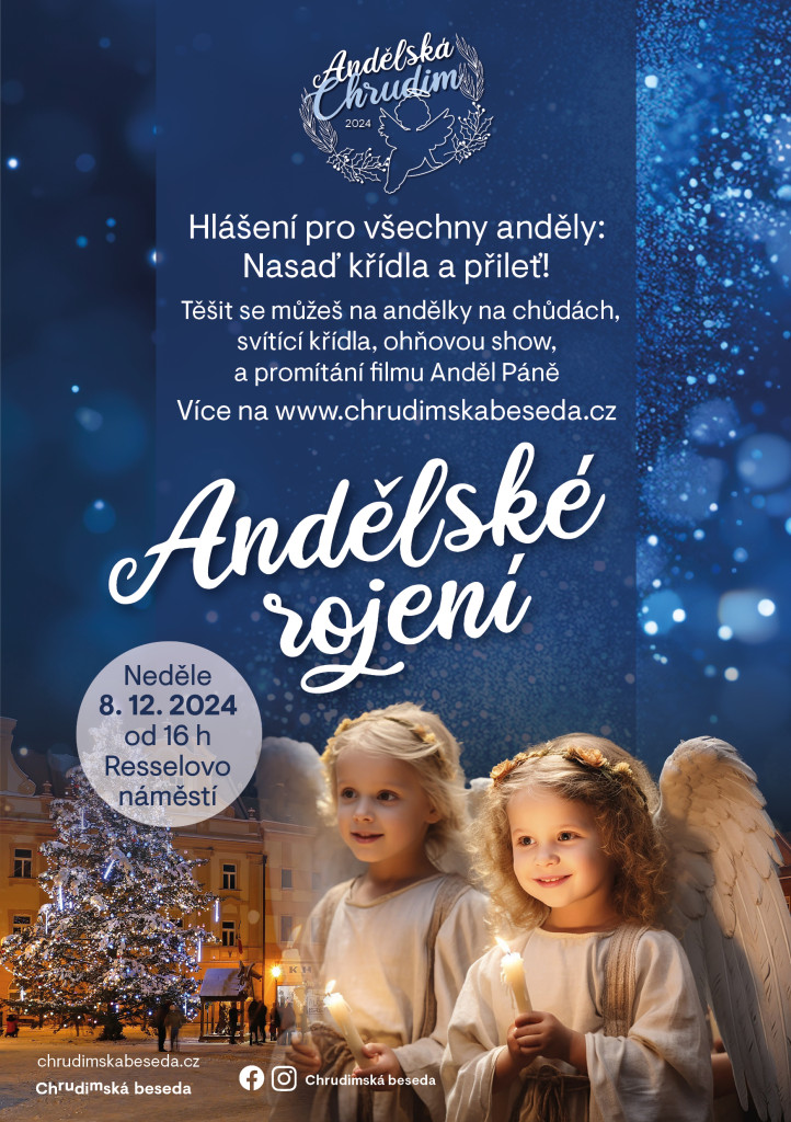 Andělská Chrudim – „Nasaď křídla a přileť!”