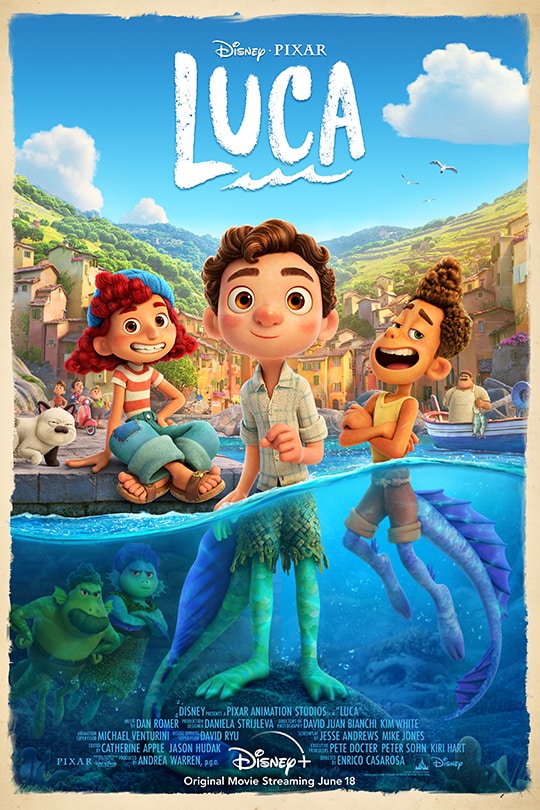 Letní kino uvede animovaný snímek Luca