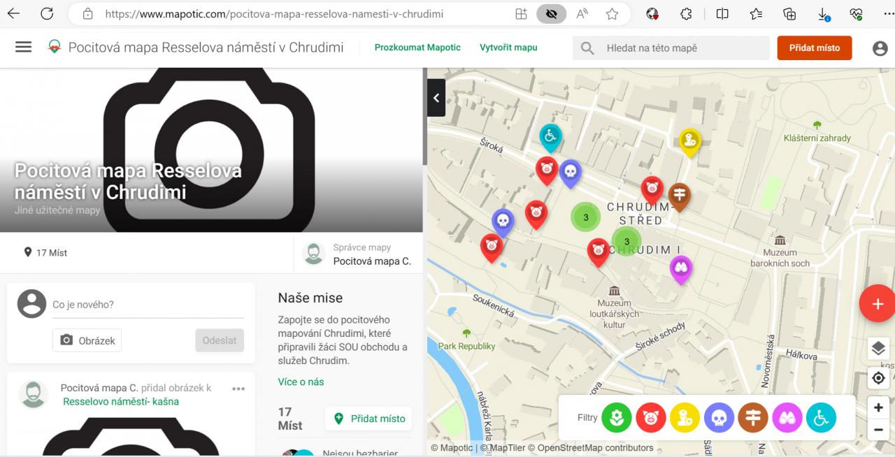 Jak mapa Zdravého města Chrudim manipuluje s veřejným míněním