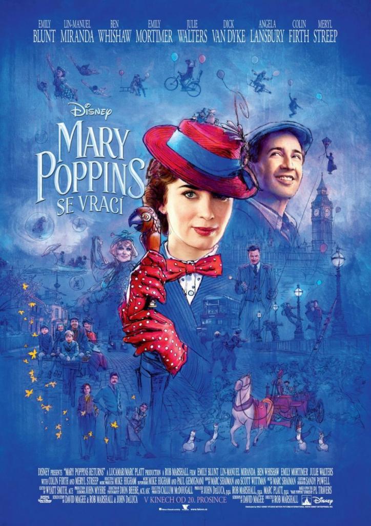 Mary Poppins se vrací na plátna kin
