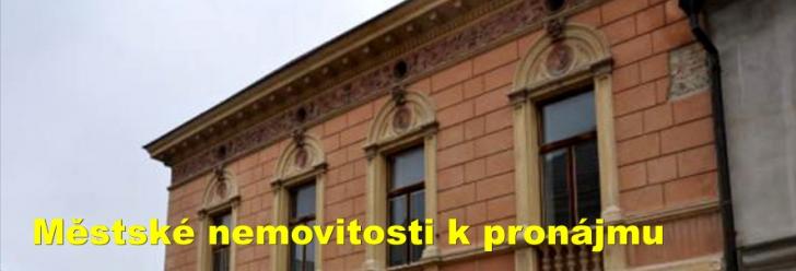 Přehlídka zanedbané údržby - městské nemovitosti k pronájmu