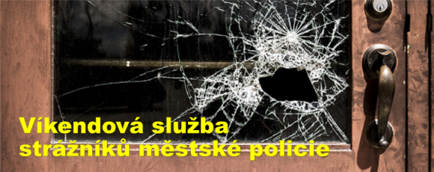 Víkendová služba strážníků městské policie