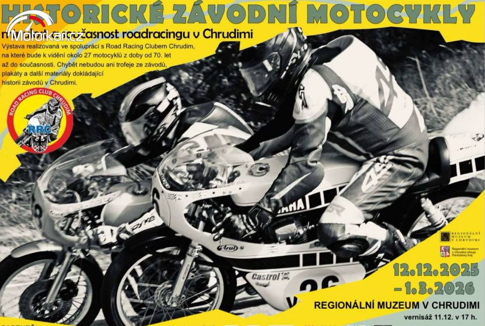 Slavnostní vernisáž výstavy Historické závodní motocykly