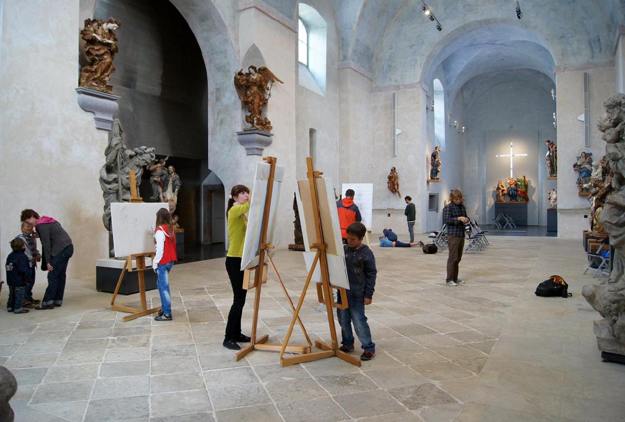 Letní výtvarný ateliér v Muzeu barokních soch   